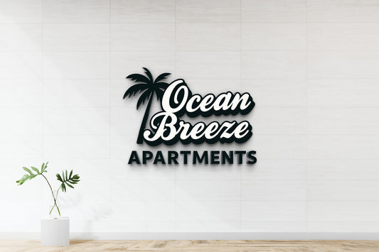 Custom Acrylic Sign For Larissa