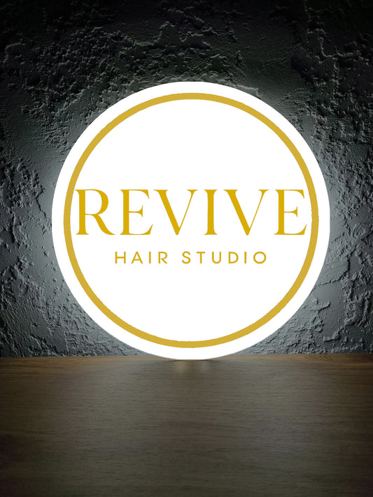 Custom Acrylic Backlit Sign For Alexis