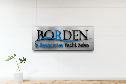 Custom Metal Sign for Natalie