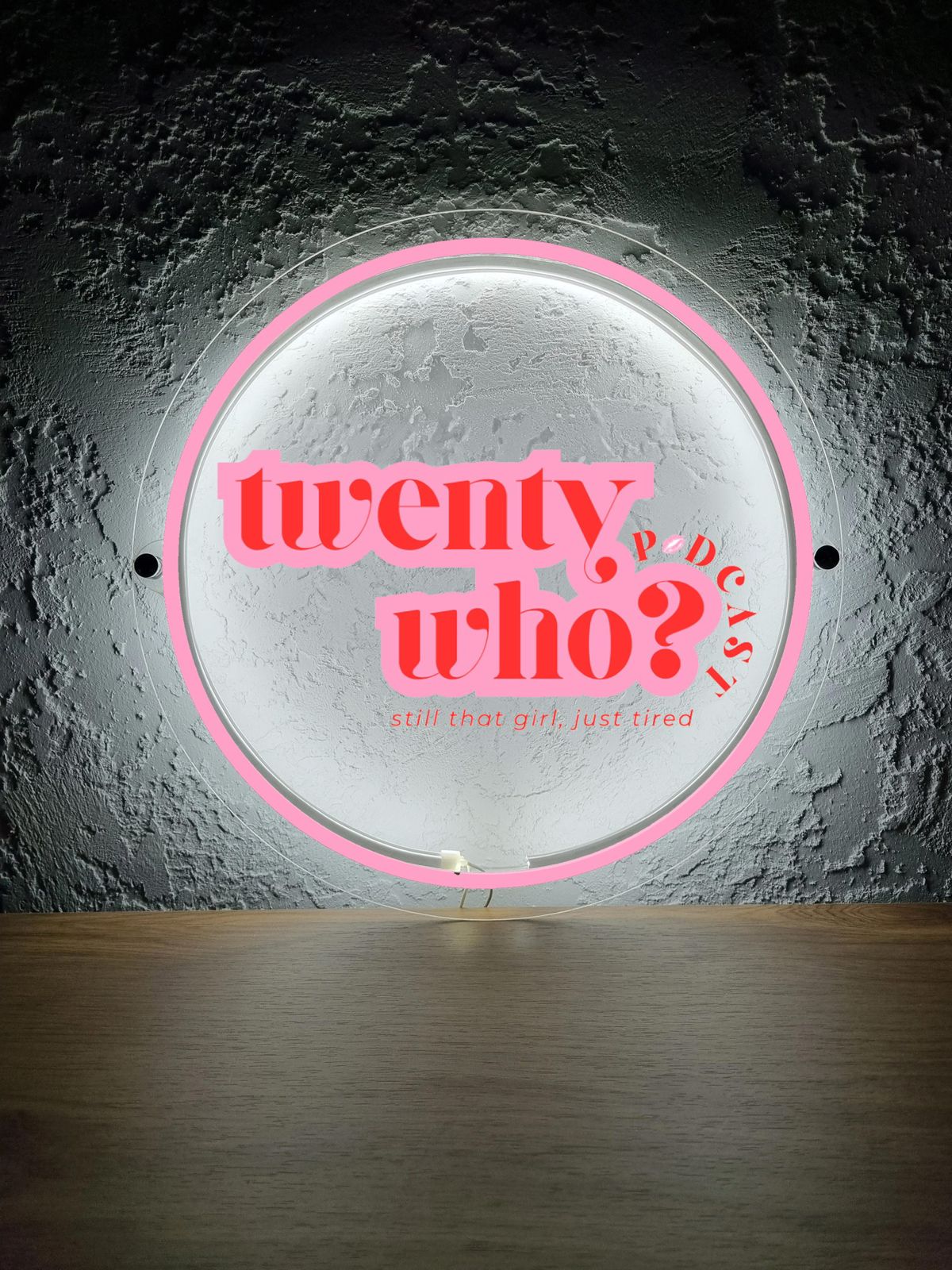 Custom Acrylic Backlit Sign for Kayla